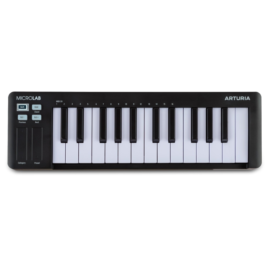 Arturia MicroLab Mk3 Black 25-key Arturia MicroLab Mk3 Black 25-key