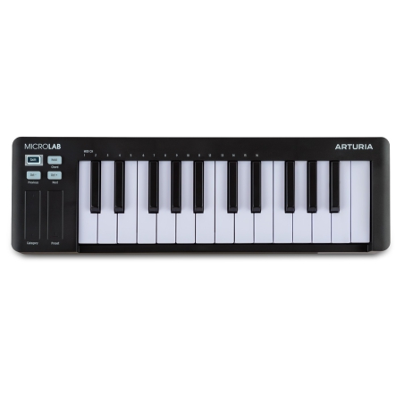 Arturia MicroLab Mk3 Black 25-key