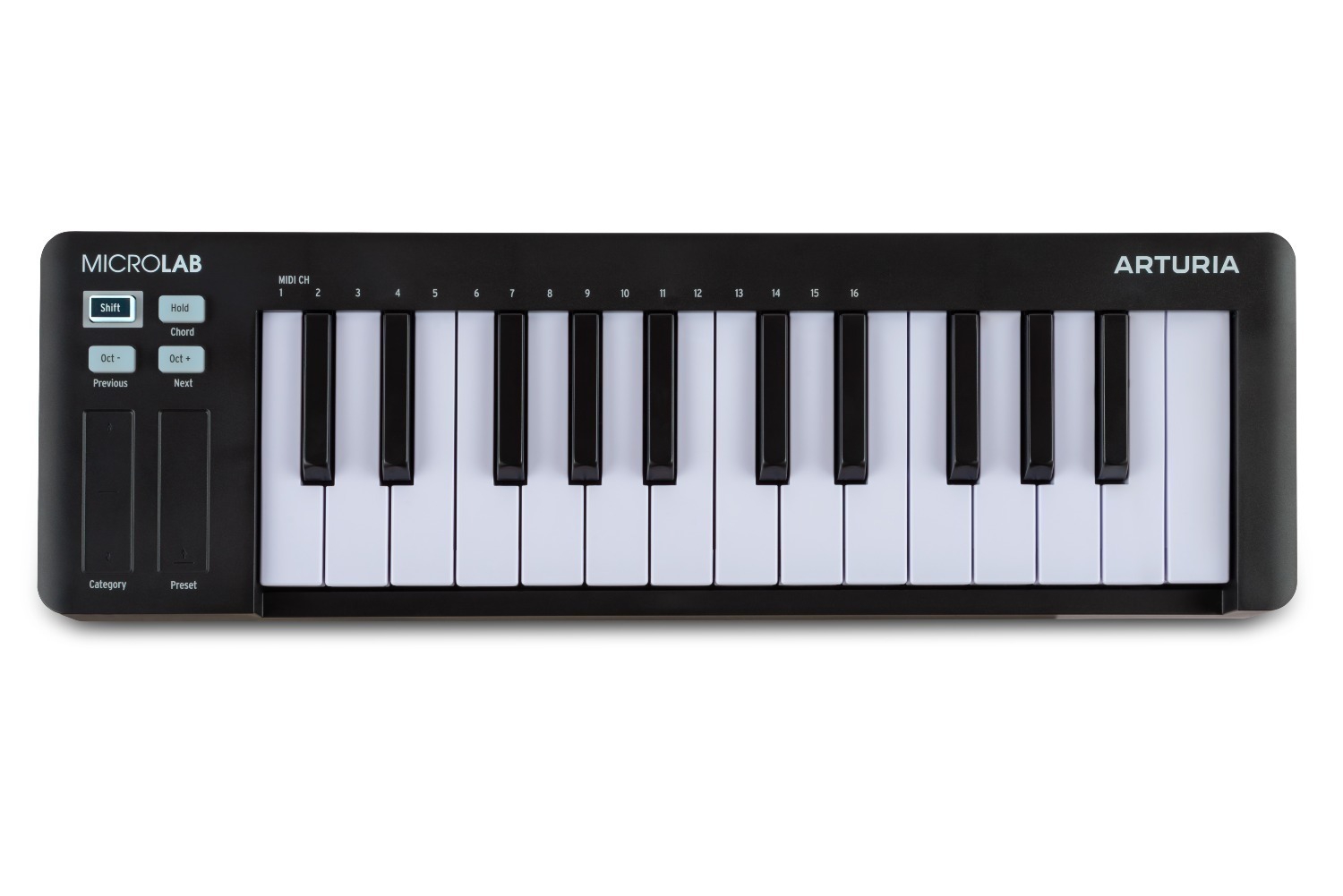 Arturia MicroLab Mk3 Black 25-key
