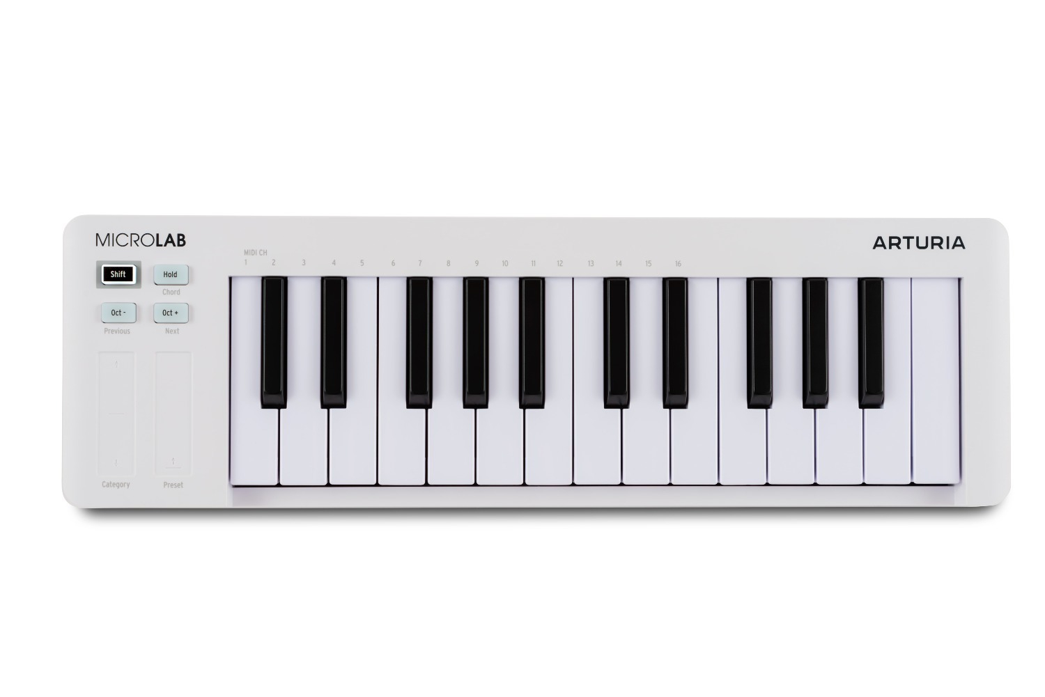 Arturia MicroLab Mk3 White 25-key