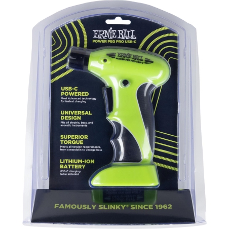 Ernie Ball Power Peg Pro USB-C