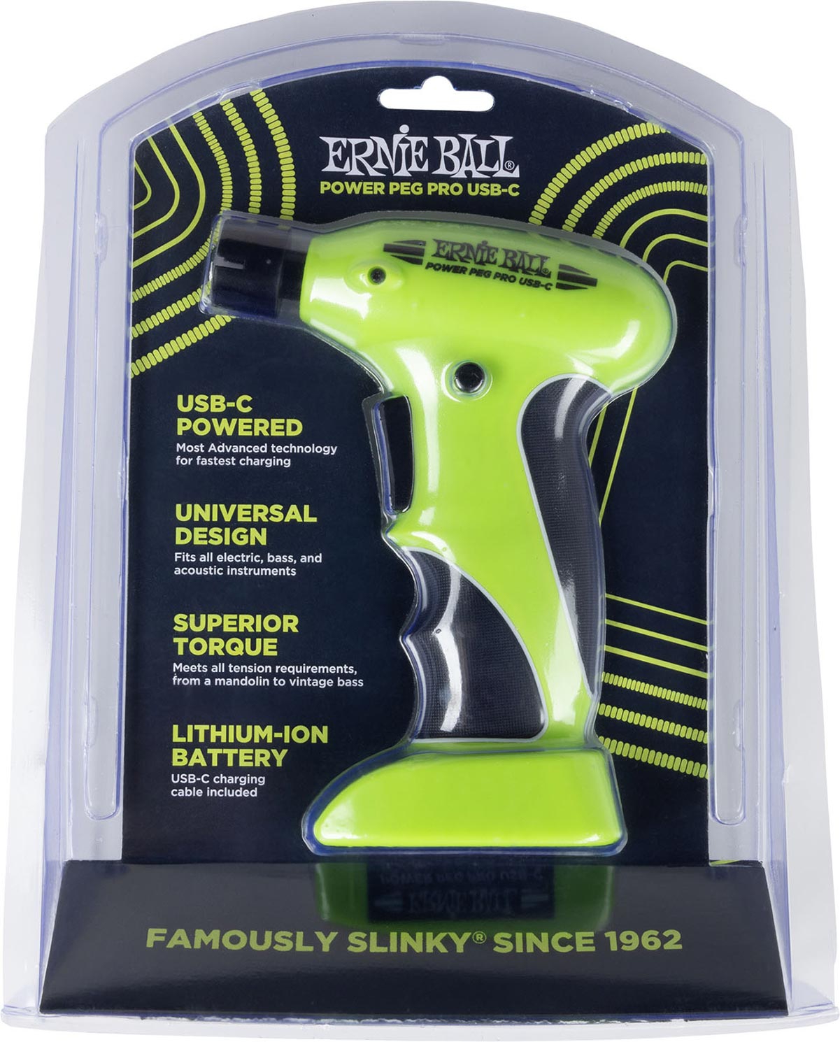 Ernie Ball Power Peg Pro USB-C