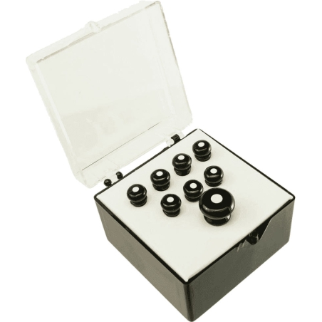 Martin Bridge Pins Black With White Dot