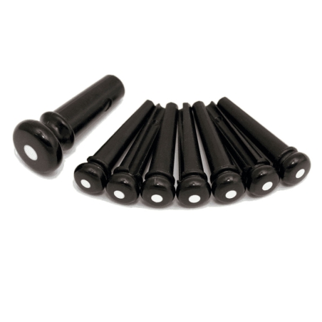 Martin Bridge Pins Black With White Dot