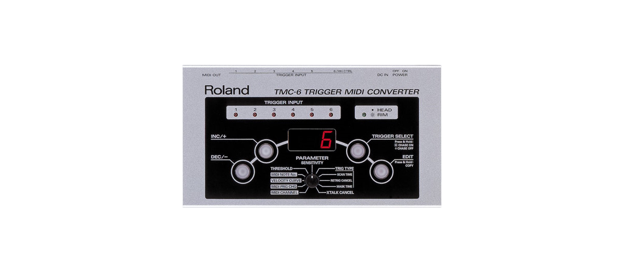 Roland TMC-6 Midi Trigger Converter | DijkmanMuziek
