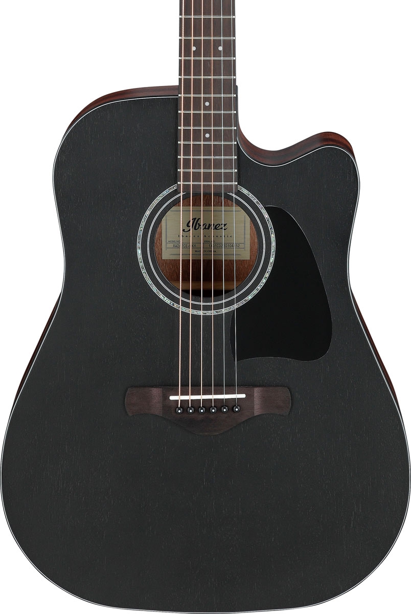 Ibanez AW247CE WKH Weathered Black