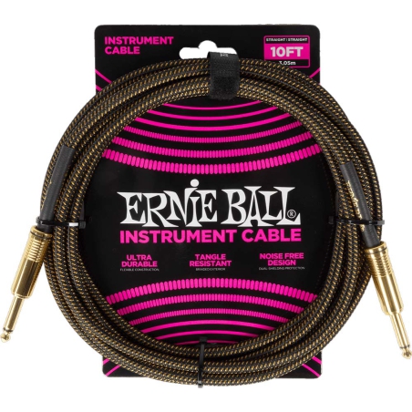 Ernie Ball EEB 6428 Jack/jack 3m Pay Dirt