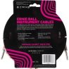 Ernie Ball EEB 6470 Jack/jack 3m Orange Black Ernie Ball EEB 6470 Jack/jack 3m Orange Black
