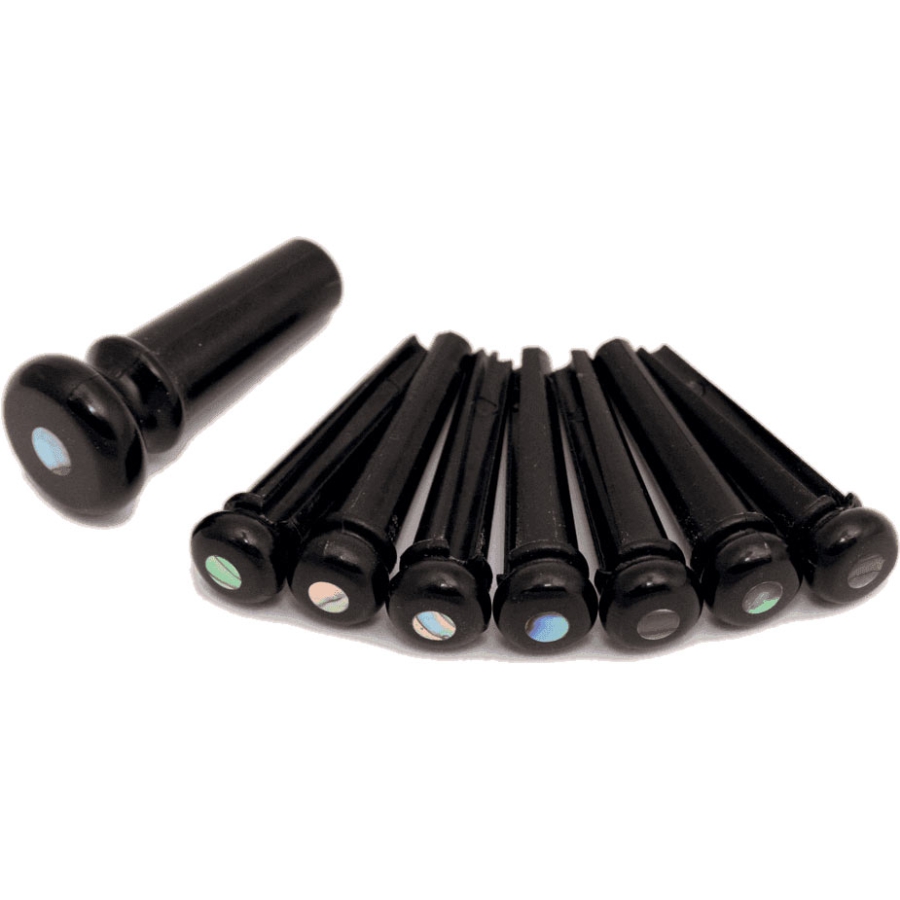 Martin Bridge Pins Black With Pearl Dot