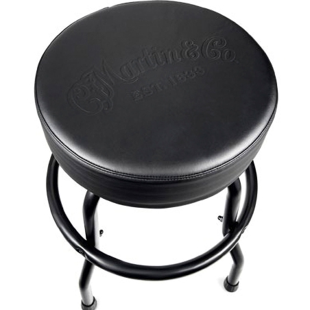 Martin Guitars Tone On Tone Black Barstool