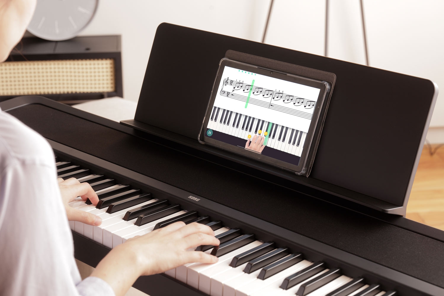 Korg B2+ SPBK zwart