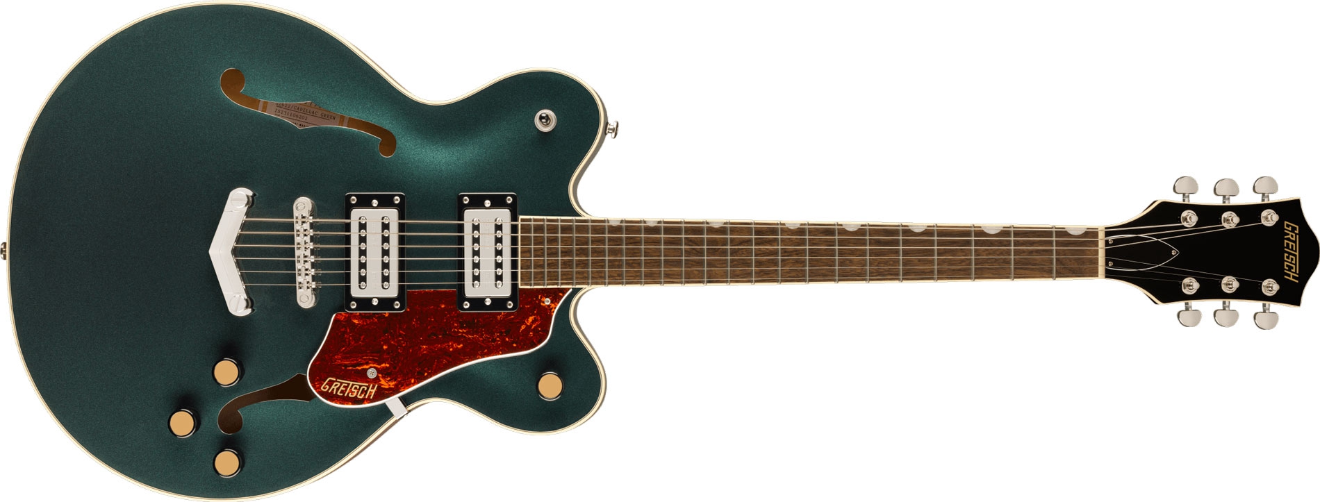 Gretsch G2622 Streamliner CB DC Cadillac Green
