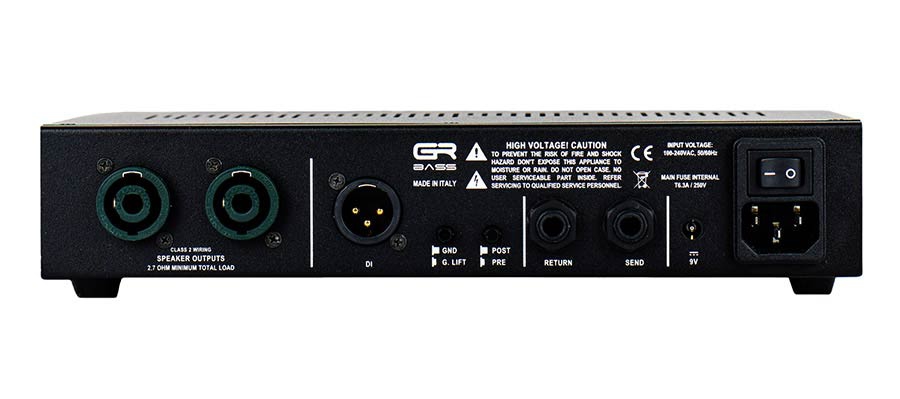 GR Bass ONE 350 amp head