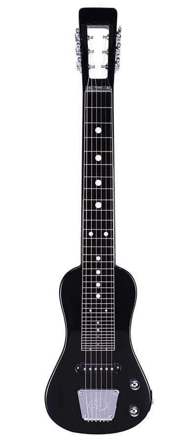 SX LG3BK Lapsteel gitaar zwart