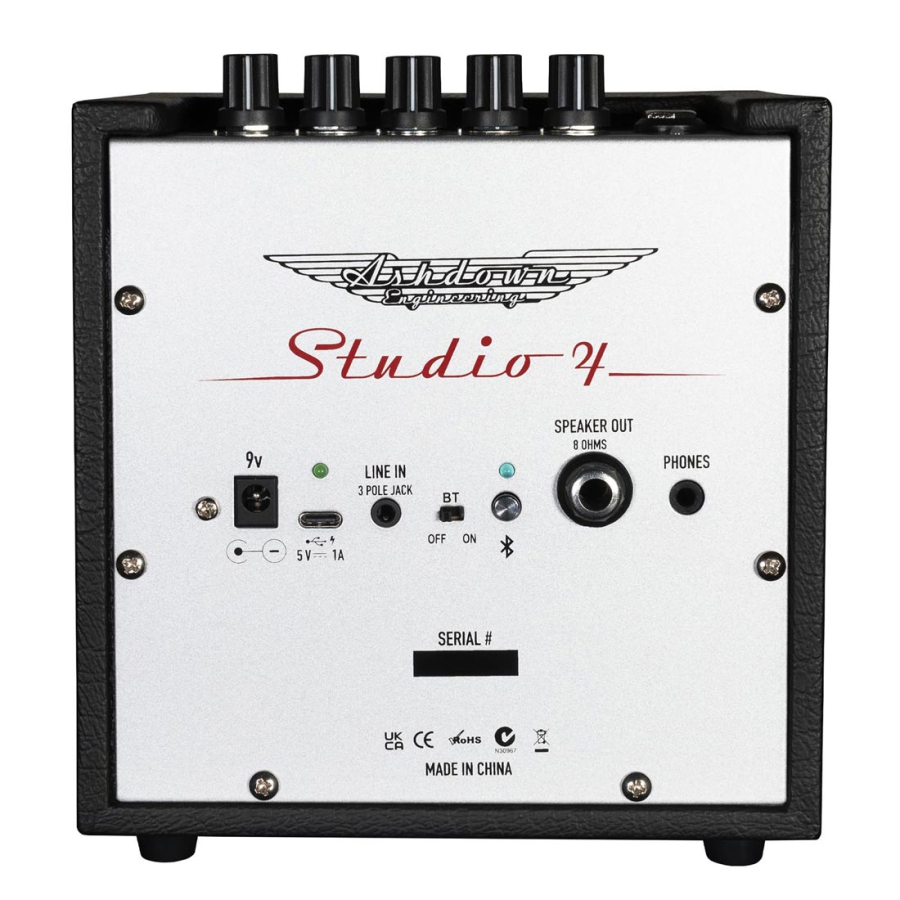 Ashdown Studio 4 basversterker combo Ashdown Studio 4 basversterker combo