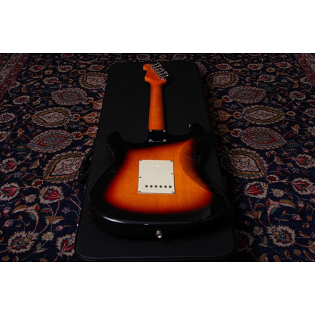 Del-Tone 60s S-style 3-tone Sunburst Light Aged