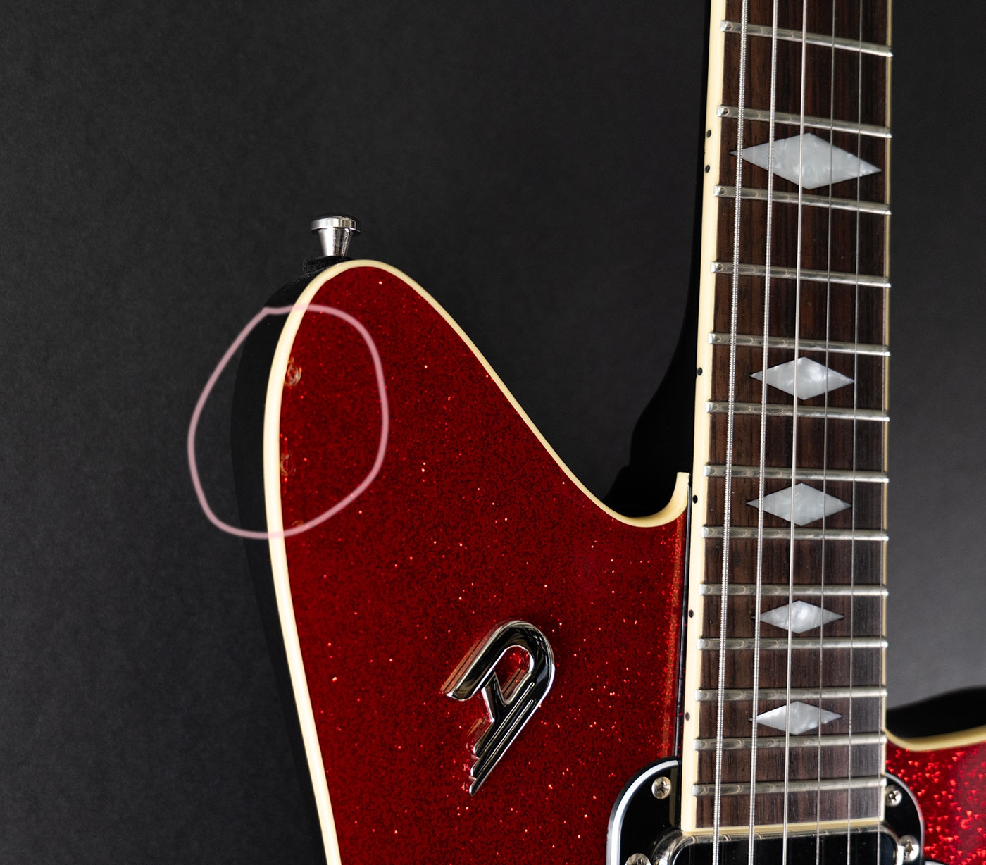 Duesenberg Paloma Red Sparkle