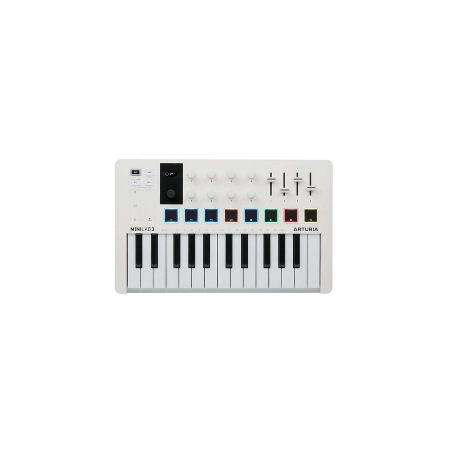 Arturia MiniLab 3 Midi Controller White Arturia MiniLab 3 Midi Controller White