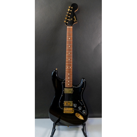 Fender FSR Blacktop Stratocaster HH PF Black