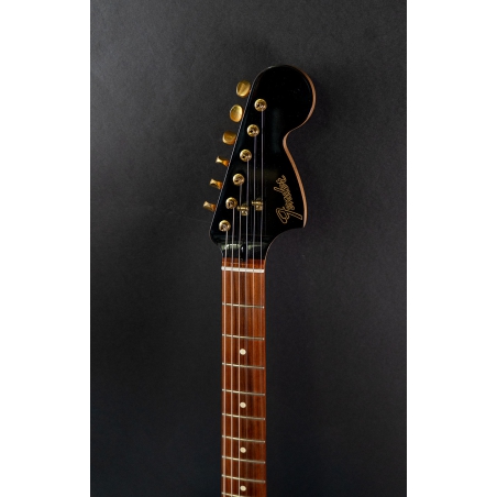 Fender FSR Blacktop Stratocaster HH PF Black