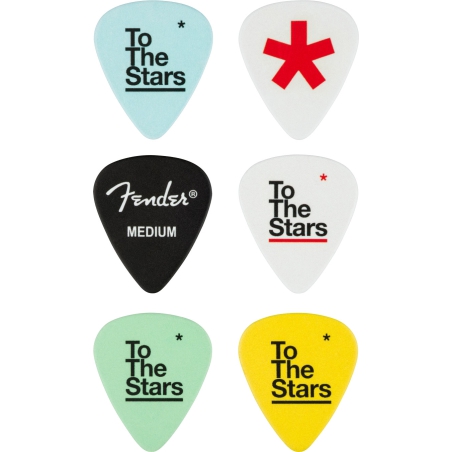 Fender Tom DeLonge 351 Celluloid Picks 6