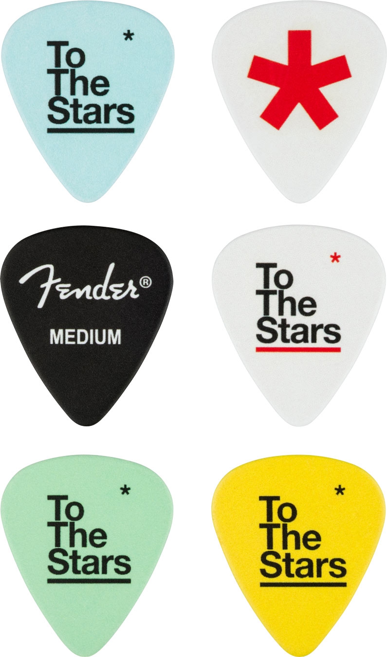 Fender Tom DeLonge 351 Celluloid Picks 6