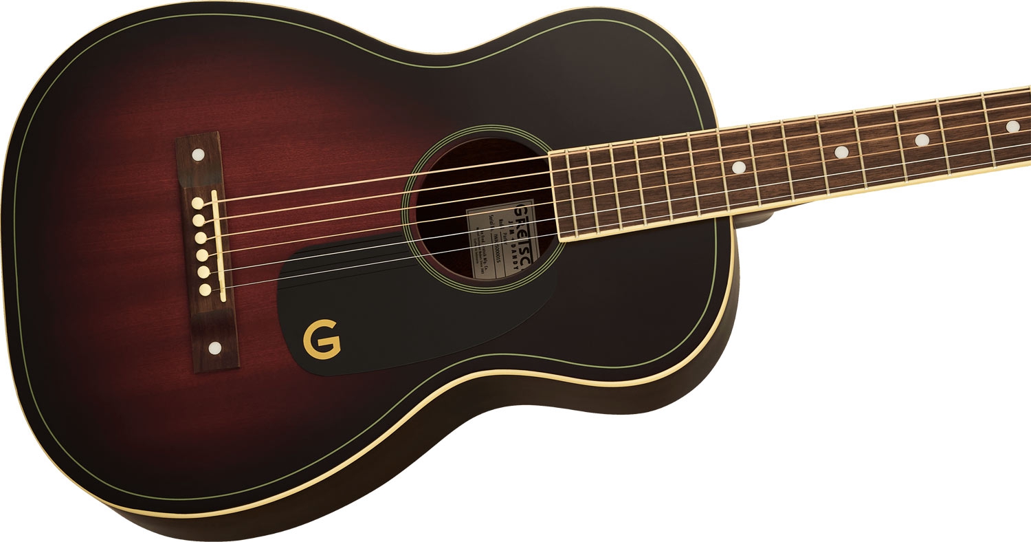 Gretsch Jim Dandy Parlor WPG Deep Cherry Burst