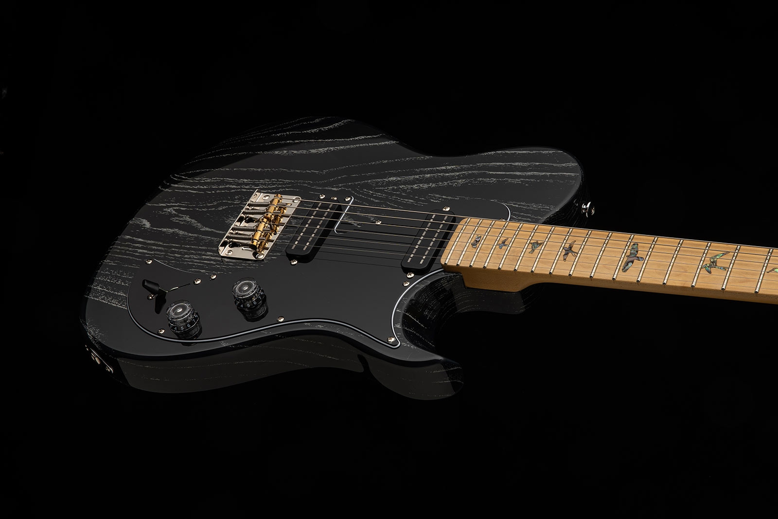 PRS SE NF 53 Black Doghair