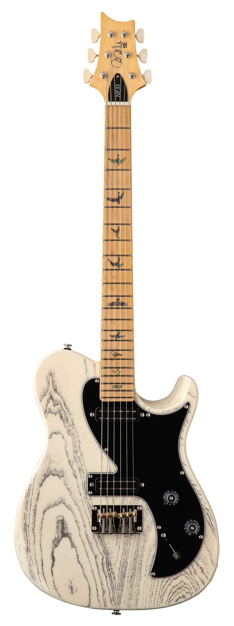 PRS SE NF 53 White Doghair