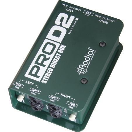 Radial ProD2 Passive Stereo DI BOX