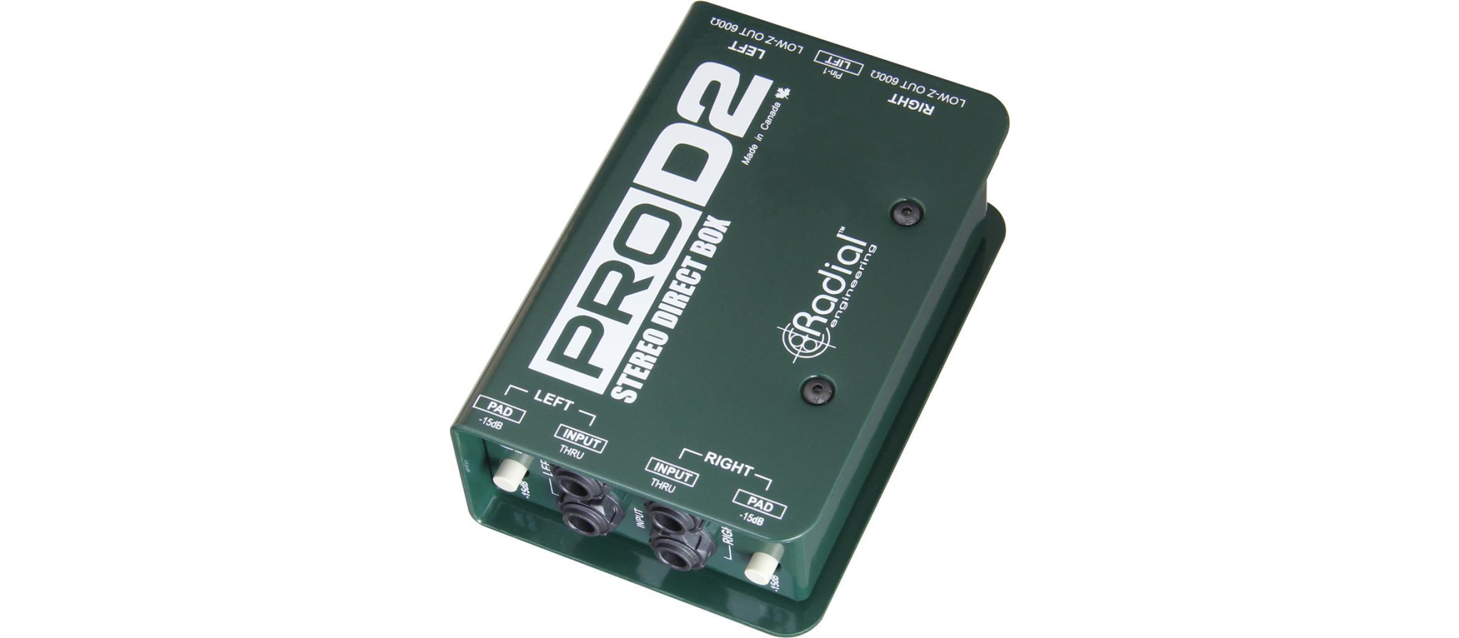 Radial ProD2 ステレオダイレクトボックス 元箱付❗️ Radial ProD2 Passive Stereo DI BOX | DijkmanMuziek