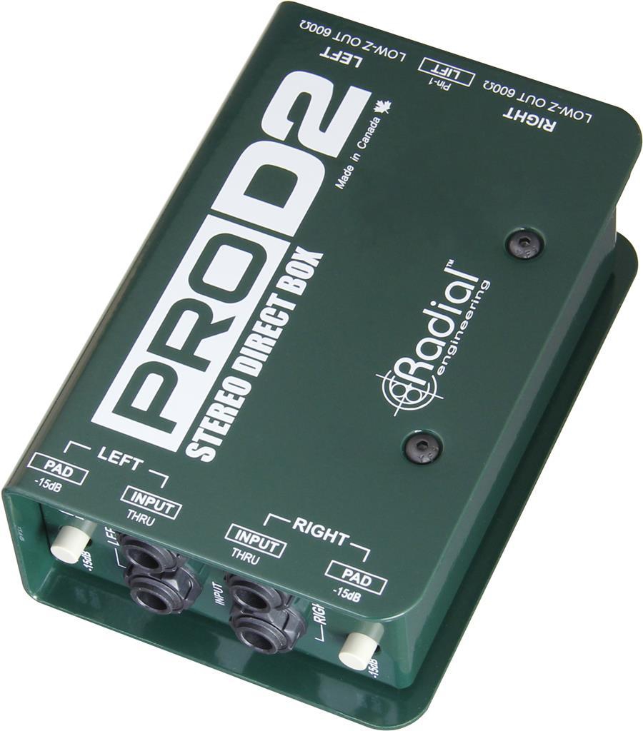 Radial ProD2 Passive Stereo DI BOX