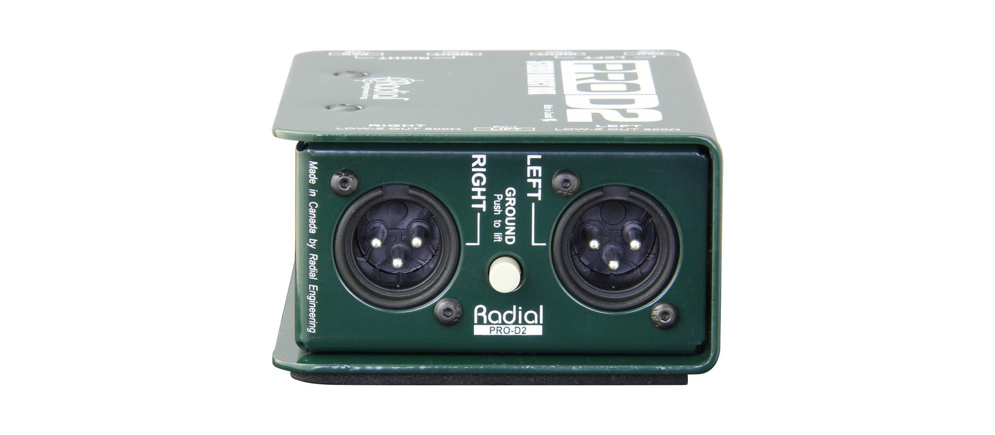 Radial ProD2 Passive Stereo DI BOX | DijkmanMuziek