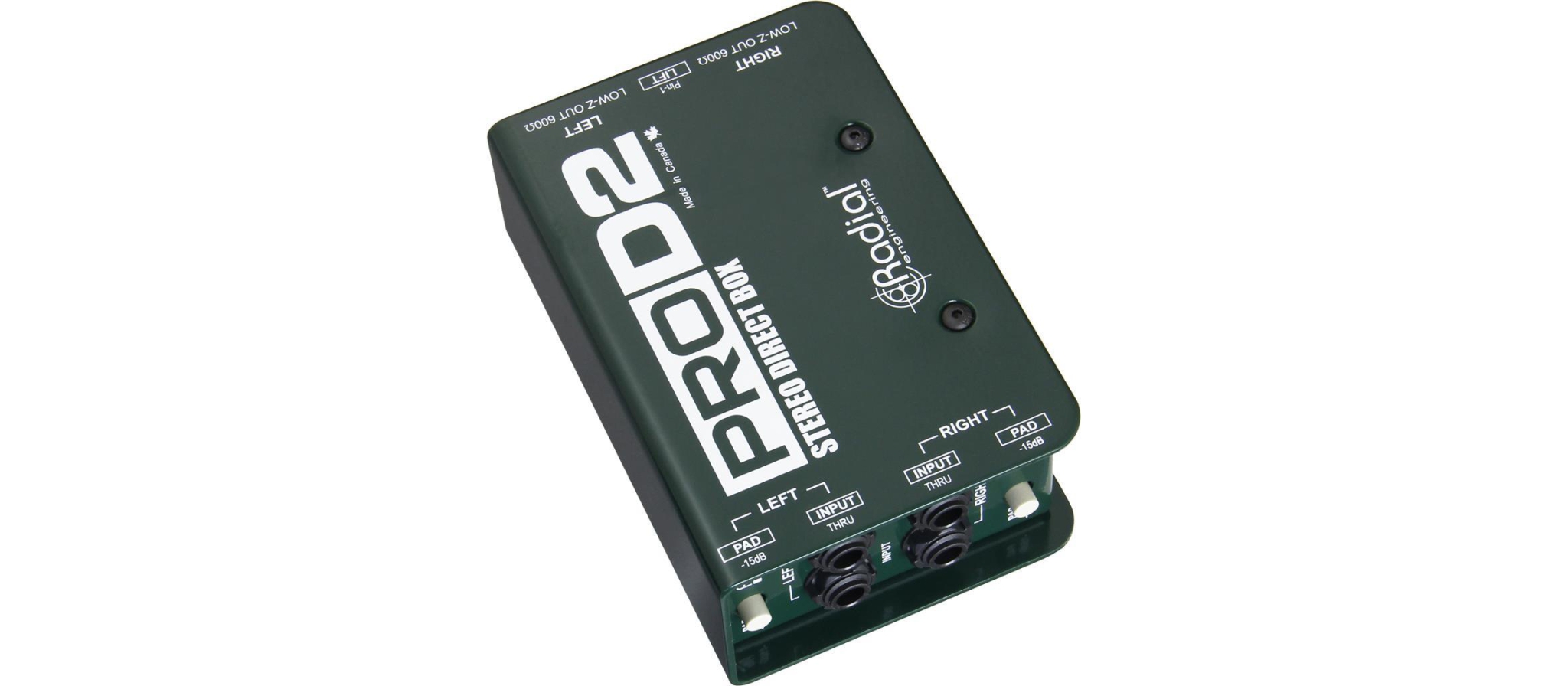 Radial ProD2 Passive Stereo DI BOX | DijkmanMuziek