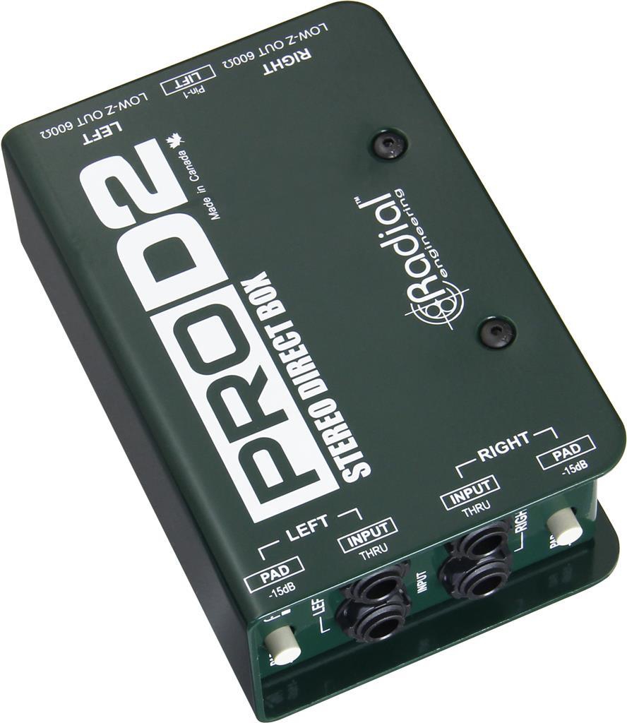 Radial ProD2 Passive Stereo DI BOX