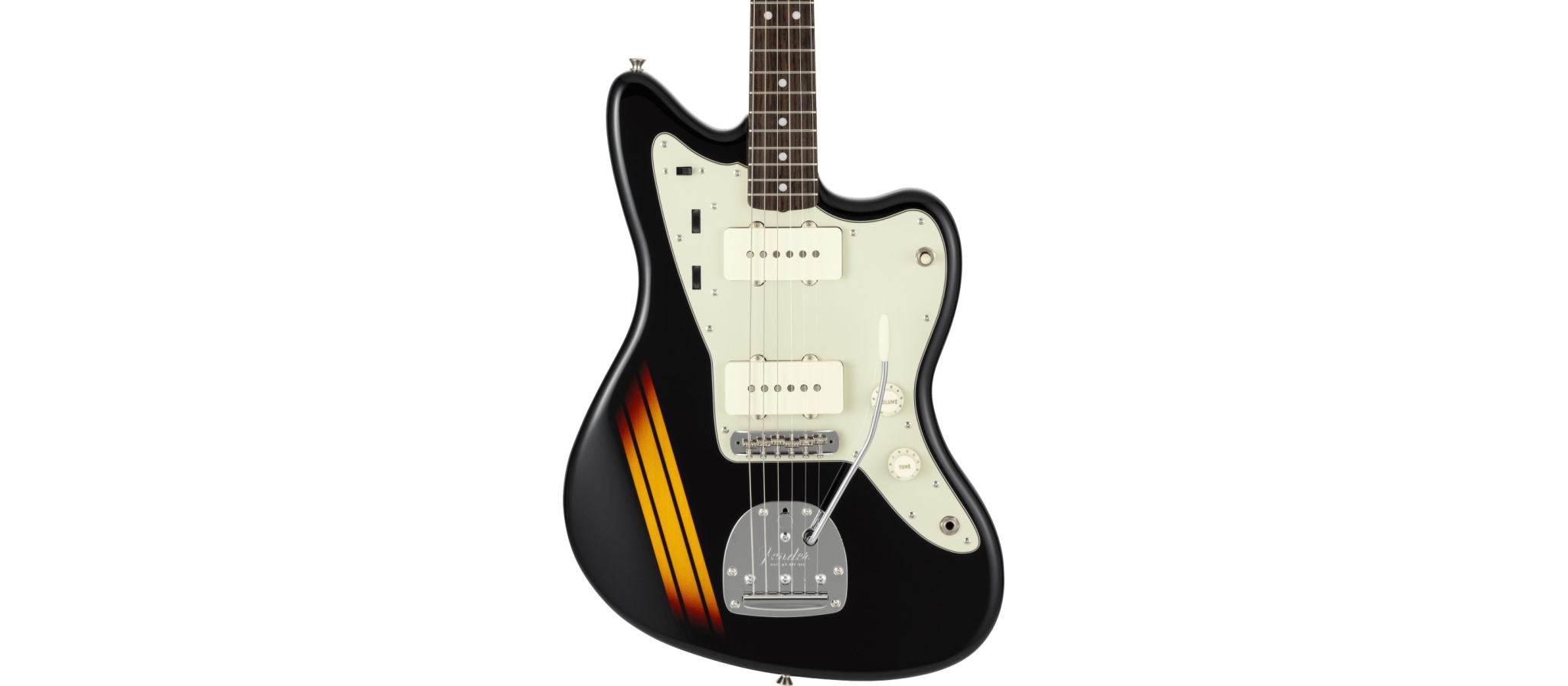 Fender Japan 2025 TRADNLII 60S JAZMSTR RW BLK/3TS | DijkmanMuziek |