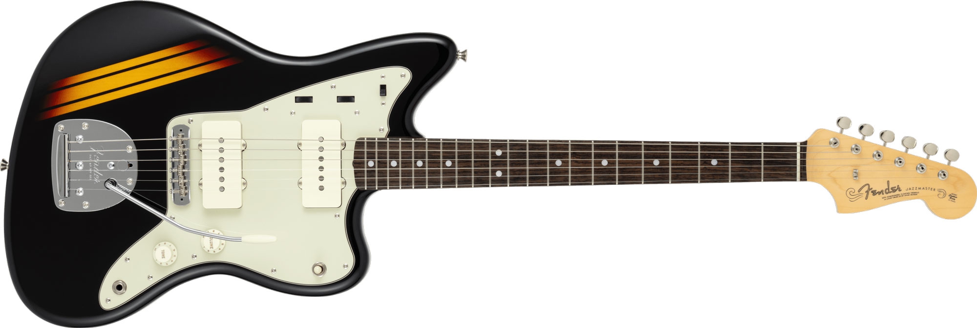 Fender Made in Japan Traditional 2025 Collection 60s Jazzmaster RW BLK 3TS
