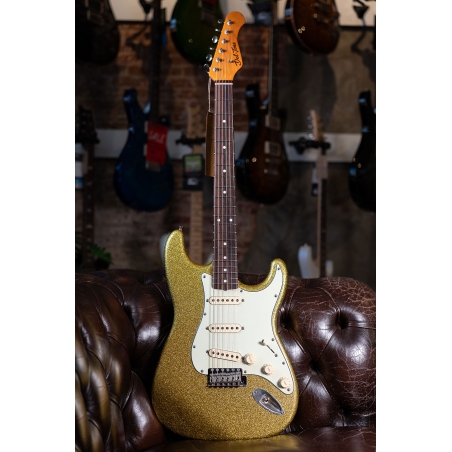 Del-Tone 60s S-style Gold Sparkle