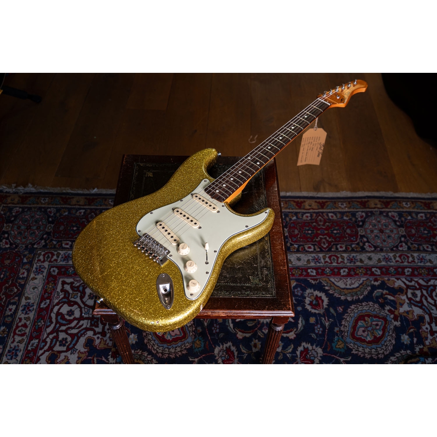 Del-Tone 60s S-style Gold Sparkle Del-Tone 60s S-style Gold Sparkle