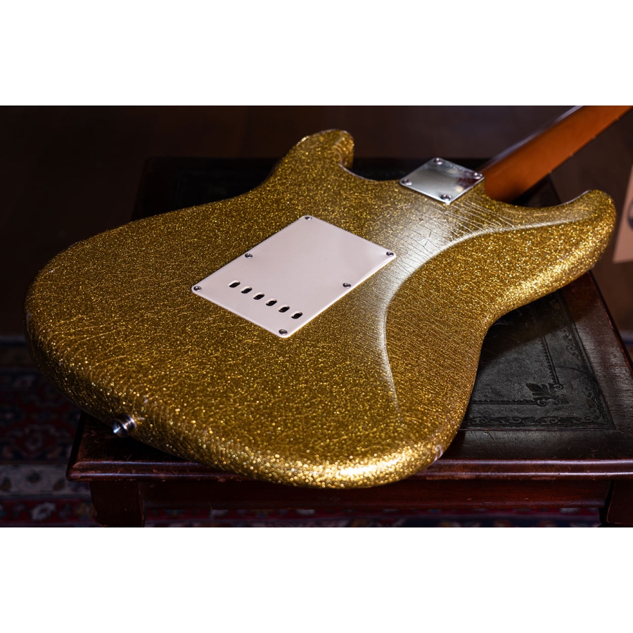 Del-Tone 60s S-style Gold Sparkle Del-Tone 60s S-style Gold Sparkle