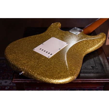 Del-Tone 60s S-style Gold Sparkle