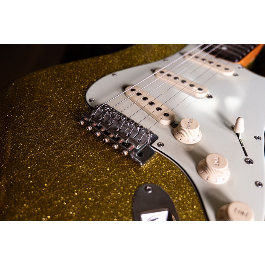 Del-Tone 60s S-style Gold Sparkle Del-Tone 60s S-style Gold Sparkle