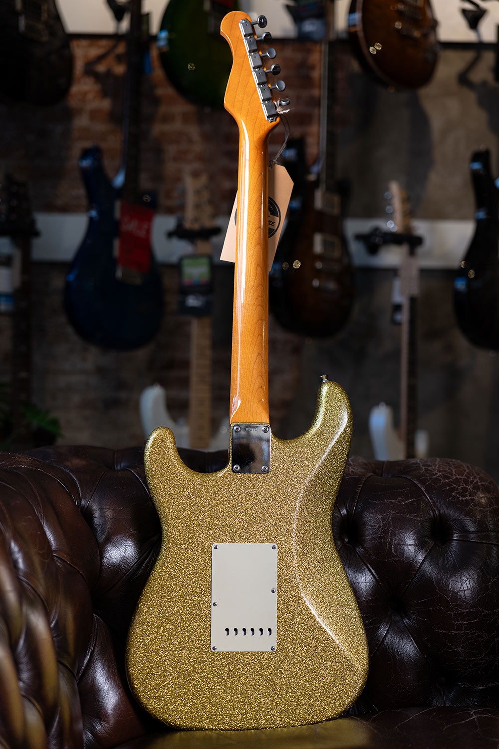 Del-Tone 60s S-style Gold Sparkle