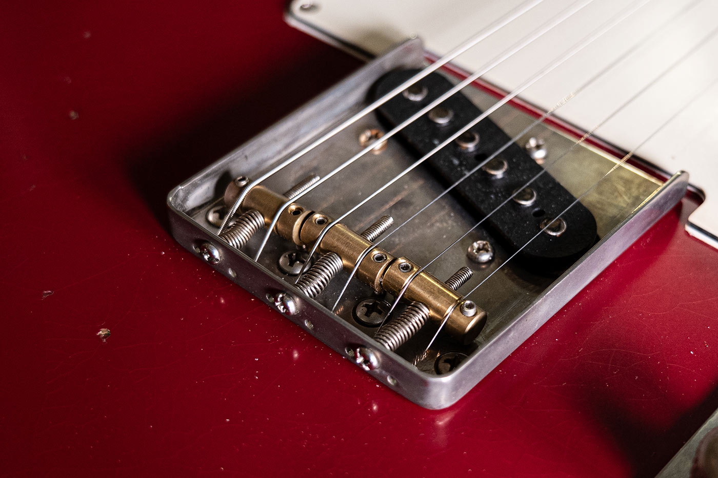 Del-Tone 50s T-style Dakota Red