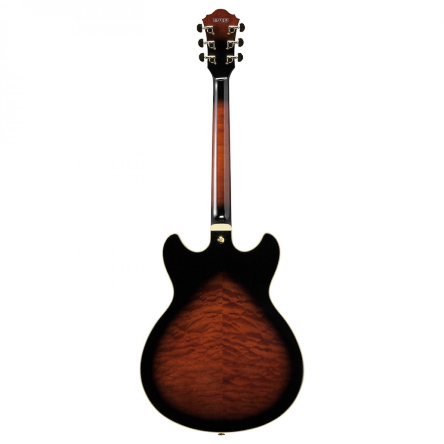 Ibanez AS93QMSP DBS Dark Brown Sunburst Ibanez AS93QMSP DBS Dark Brown Sunburst