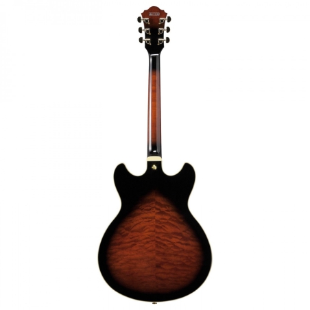 Ibanez AS93QMSP DBS Dark Brown Sunburst