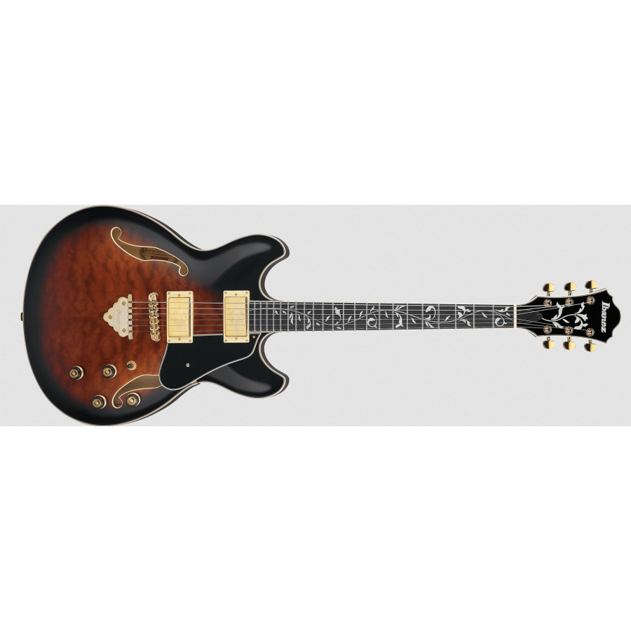 Ibanez AS93QMSP DBS Dark Brown Sunburst Ibanez AS93QMSP DBS Dark Brown Sunburst