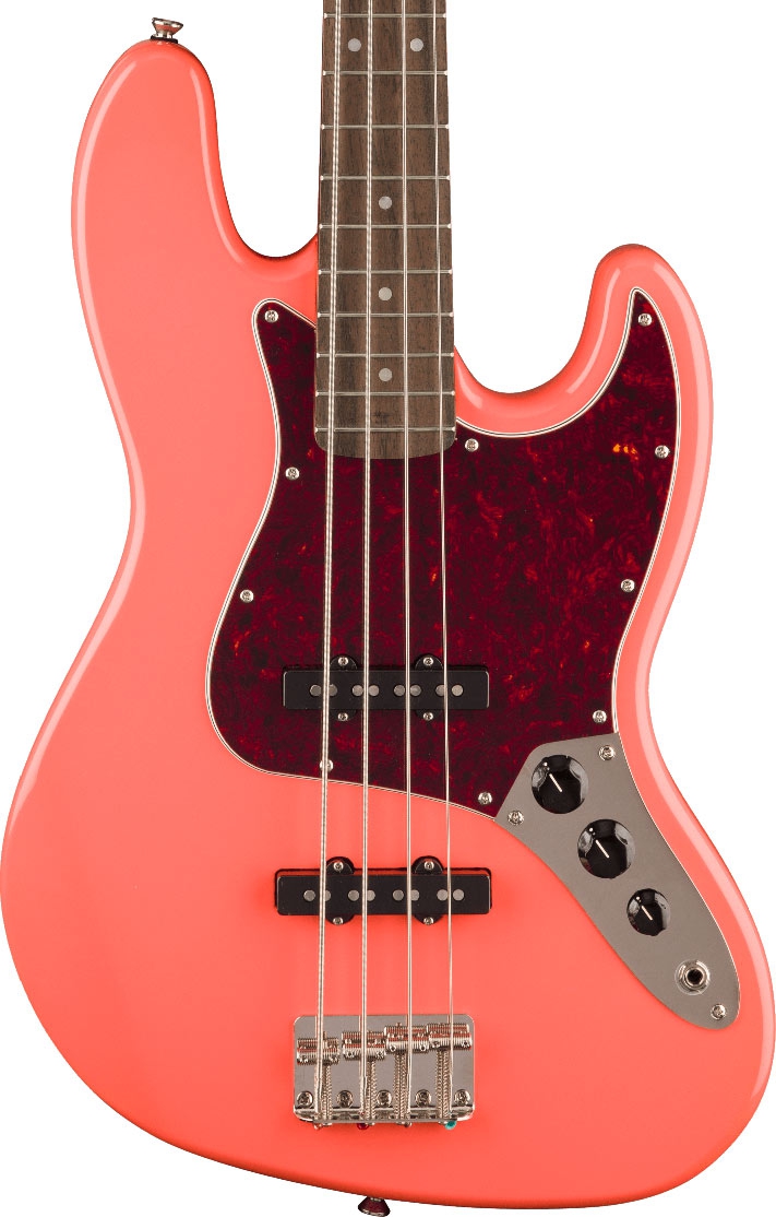 Squier Classic Vibe 60s Jazz Bass LRL Tahitian Coral