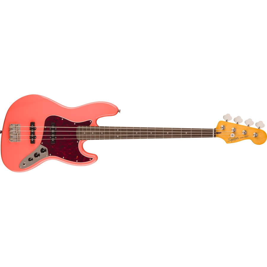 Squier Classic Vibe 60s Jazz Bass LRL Tahitian Coral Squier Classic Vibe 60s Jazz Bass LRL Tahitian Coral