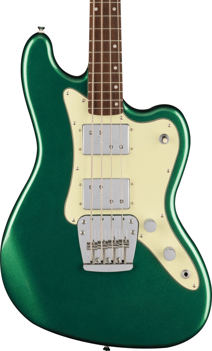 Squier Paranormal Rascal Bass HH LRL Sherwood Green
